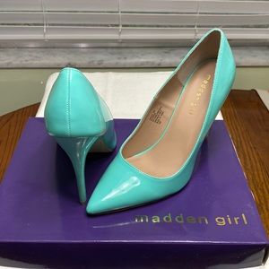 madden girl, ohnice pumps in spearmint, size 8